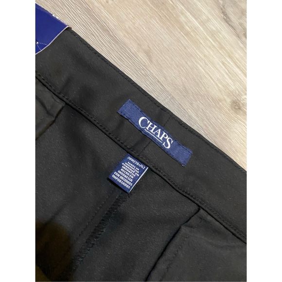Chaps NWT Perfectly Polished Super Stretch Icon Polo Black Pants, Sz 20W, MP $65 - Picture 4 of 10